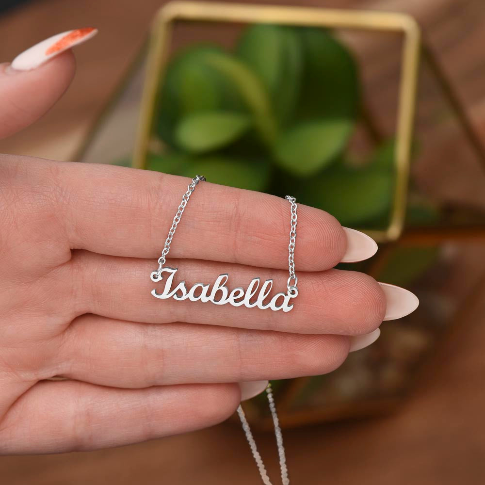 Custom Name Necklace Personalized Gift For Her