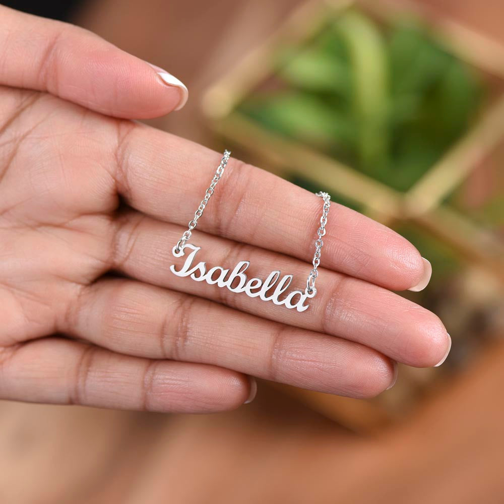 Custom Name Necklace Personalized Gift For Her